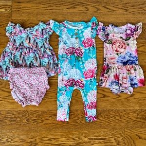 Posh Peanut Girls Lot (x3) - Size 12-18 month